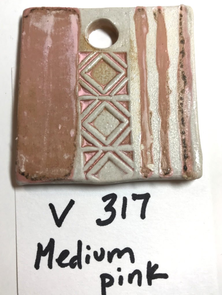 Medium Pink V 317