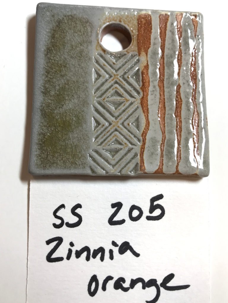 zinnia orange SS 205